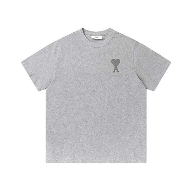 AMI Classic Logo Tee Grey