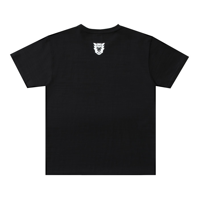Human Made Dog Head Logo Tee Black
