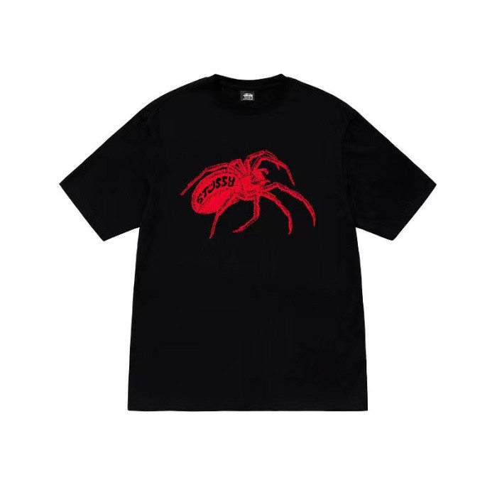 STUSSY Widow Tee In Black