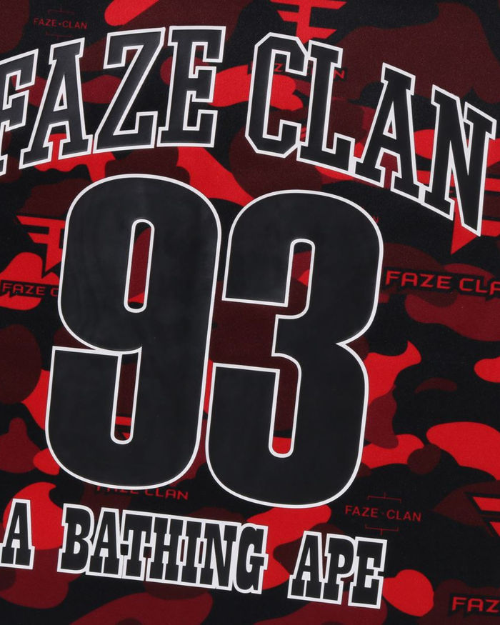 A Bathing Ape X Faze Clan Hockey L/S Tee
