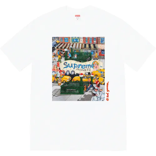 Supreme Manhattan Tee White