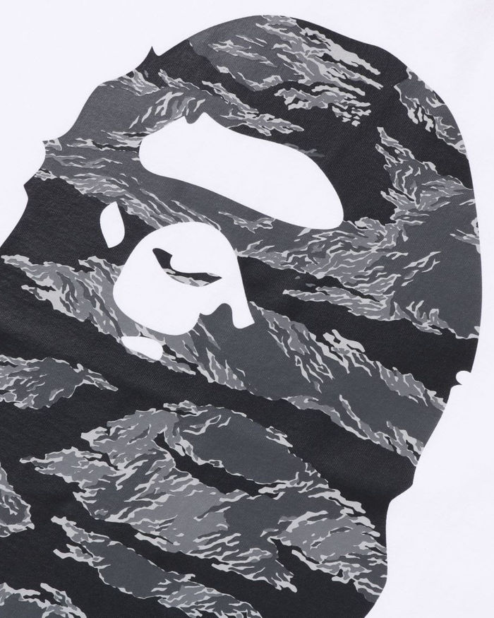 A Bathing Ape Tiger Camo Ape Head Tee