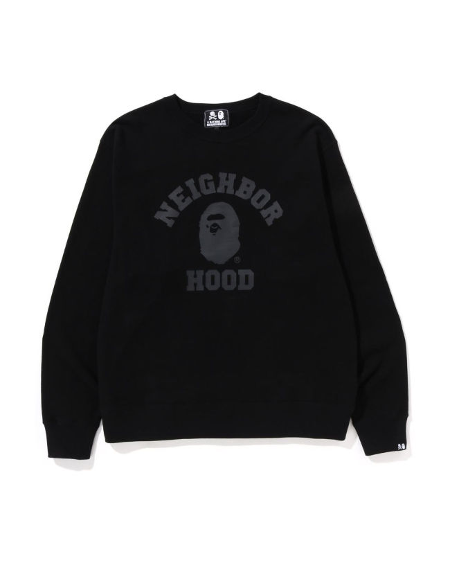 A Bathing Ape X NBHD Relaxed Fit Crewneck