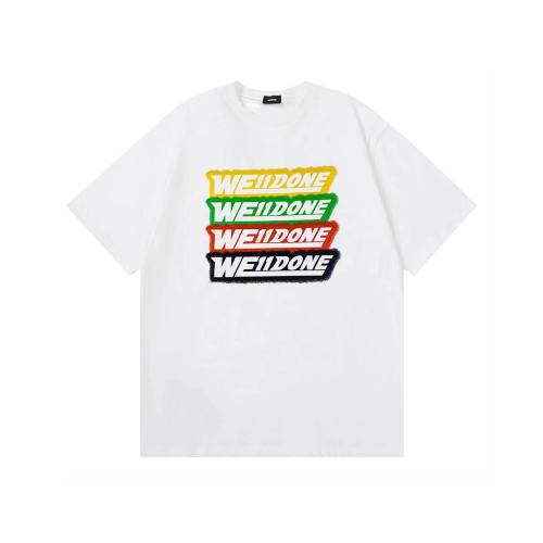 WE11DONE Letter Logo Tee White