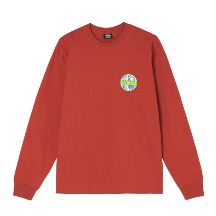 STUSSY POST MODERN EQUIPMENT LS TEE