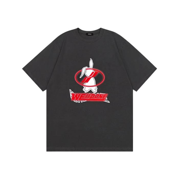 WE11DONE Rabbit Logo Tee Grey
