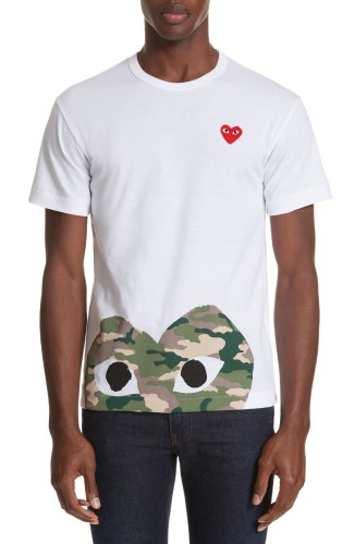 Camo Peek Heart T-Shirt