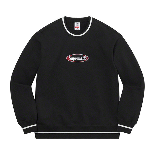 Supreme ×Timberland Logo Hoodie Black/White