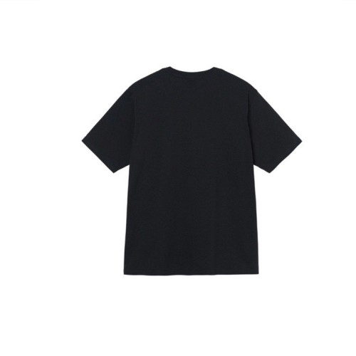 STUSSY LICENSE PLATE LOGO TEE BLACK