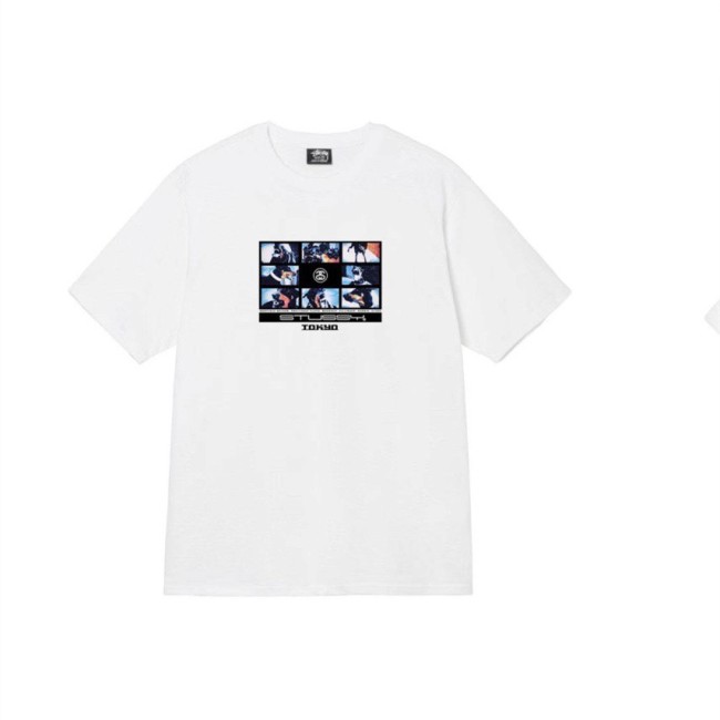 STUSSY TOKYO LOGO TEE WHITE
