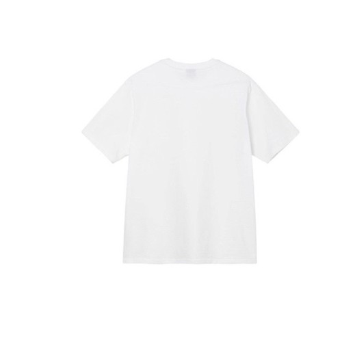 STUSSY LICENSE PLATE LOGO TEE WHITE