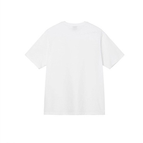 STUSSY DOUBLE S LOGO TEE WHITE