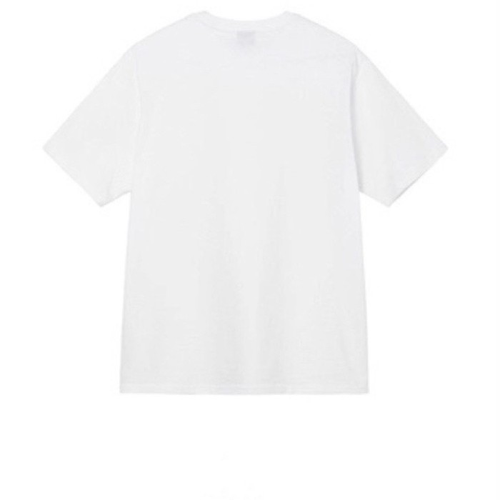 STUSSY NO.4  LOGO TEE WHITE