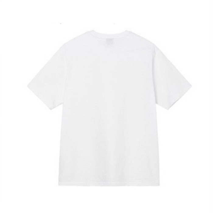 STUSSY BIG DOUBLE S LOGO TEE WHITE