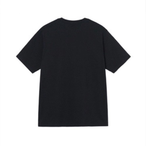 STUSSY NO.4  LOGO TEE BLACK