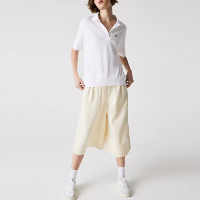 Lacoste 2023 classic casual polo white