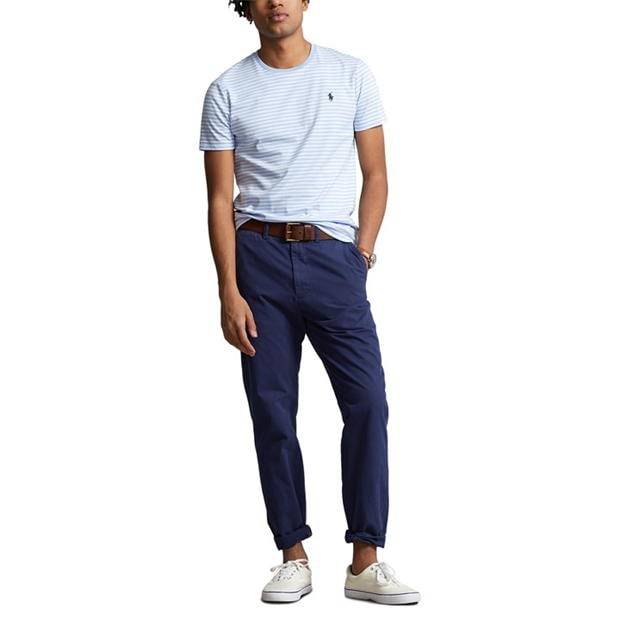 Ralph Lauren Striped PP Tee Blue/White