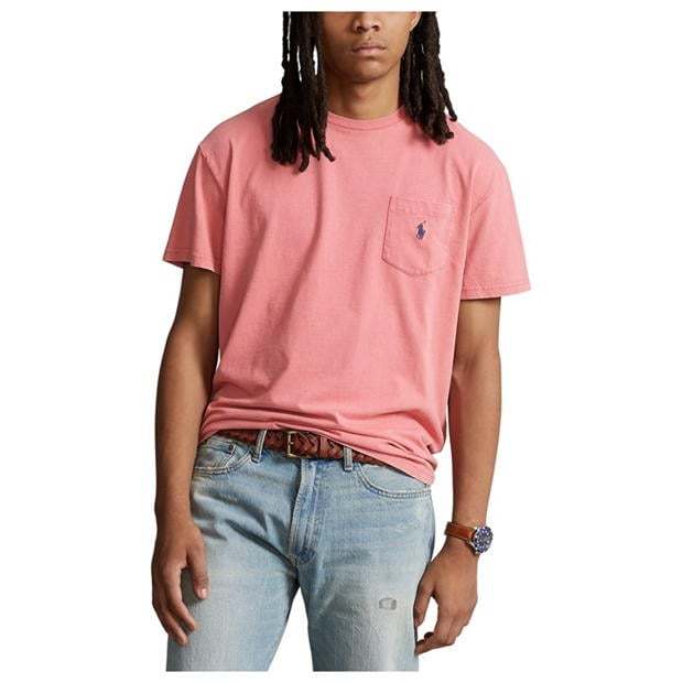 Ralph Lauren Cttnlinen Tee Desert Rose