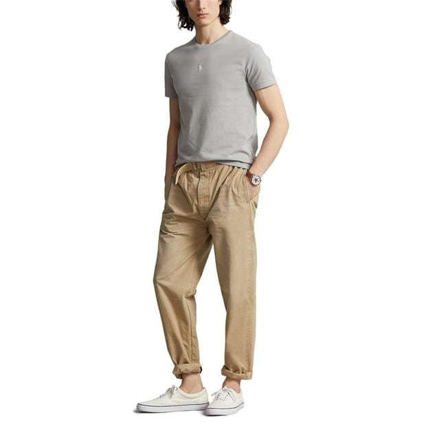 Ralph Lauren Center PP Tee Grey Fog