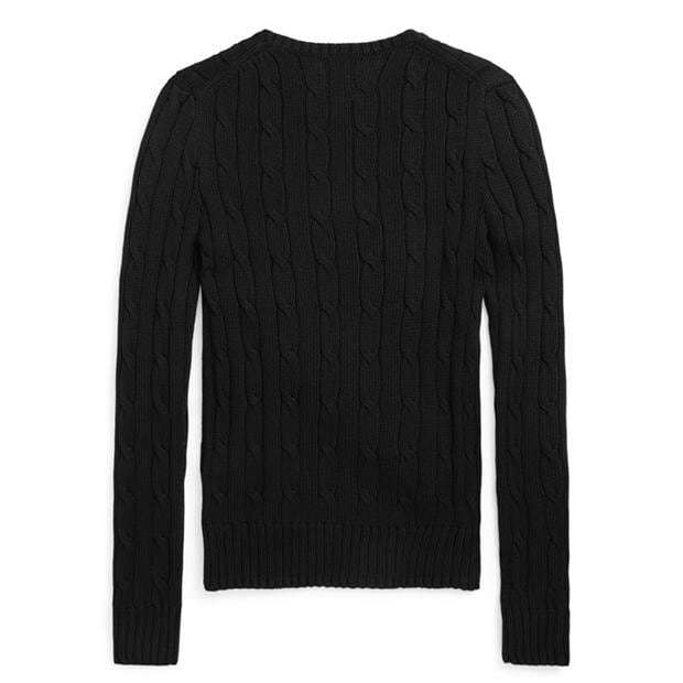 Ralph Lauren Julianna Crewneck Sweater Black