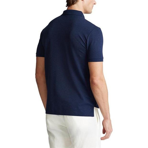 Ralph Lauren Slim Fit Stretch Mesh Polo French Navy