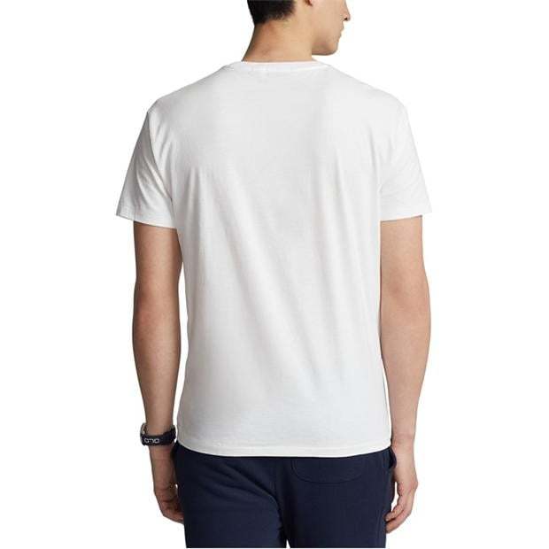 Ralph Lauren Multi Logo Tee White