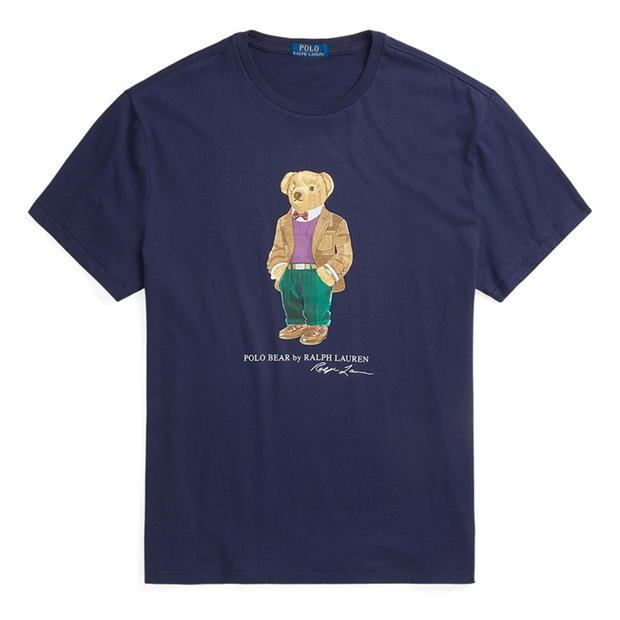 Ralph Lauren Bear Tee Navy