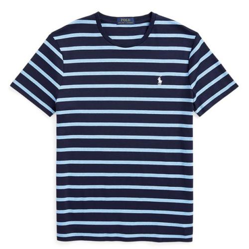 Ralph Lauren Thin Stripe Tee Navy/Royal