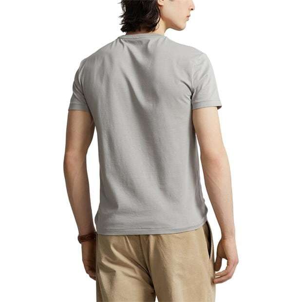 Ralph Lauren Center PP Tee Grey Fog