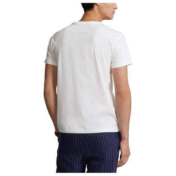 Ralph Lauren Bear Print Tee White Bear