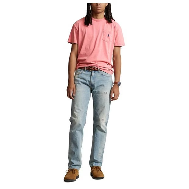Ralph Lauren Cttnlinen Tee Desert Rose