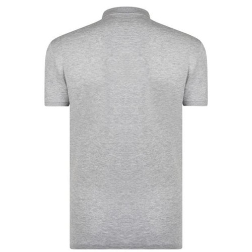 Ralph Lauren Slim Fit Stretch Mesh Polo Grey/Navy
