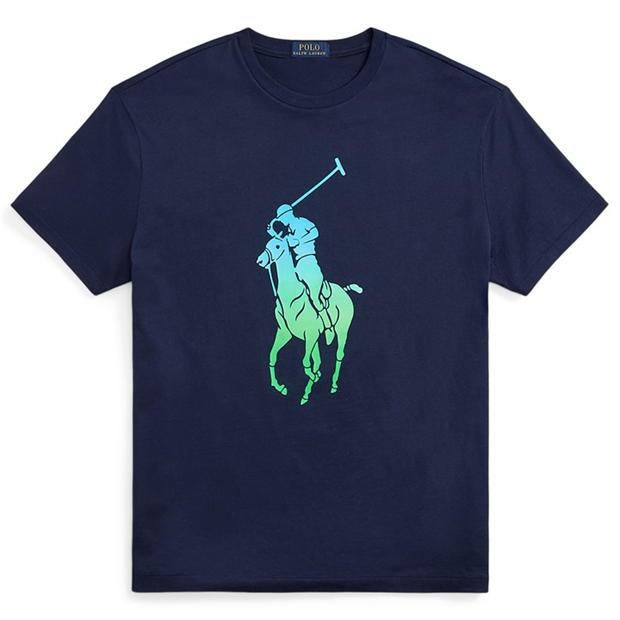 Ralph Lauren Polo Neon Tee Cruise Navy