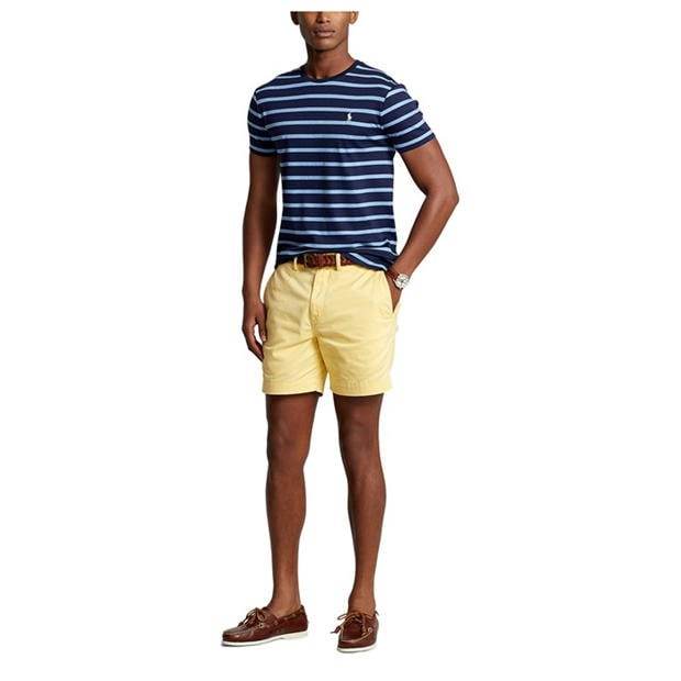 Ralph Lauren Thin Stripe Tee Navy/Royal
