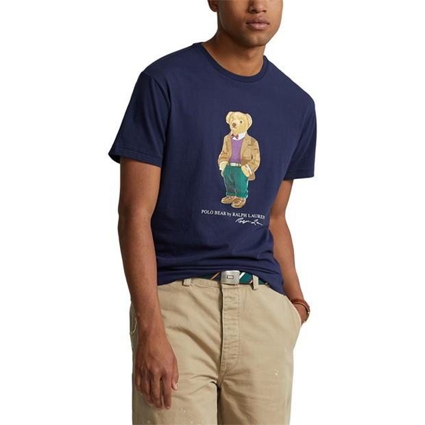 Ralph Lauren Bear Tee Navy