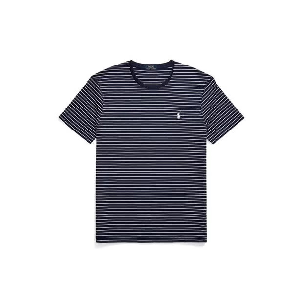 Ralph Lauren Striped PP Tee Navy/White