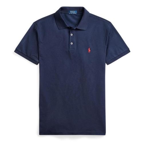 Ralph Lauren Slim Fit Stretch Mesh Polo French Navy