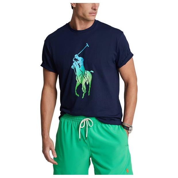 Ralph Lauren Polo Neon Tee Cruise Navy