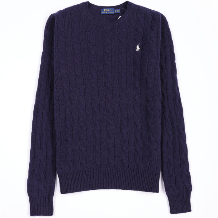 Ralph Lauren twist-knit V-neck sweater