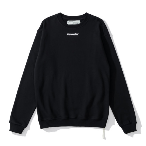 Off-White marker pen hoodie black/blue