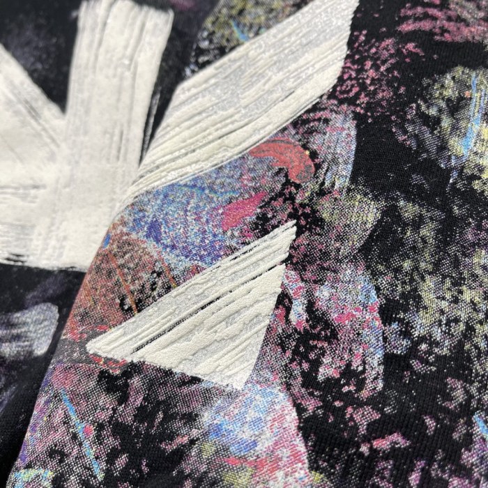 Off-White fireworks arrow zipper hooded cardigan sweatshirt