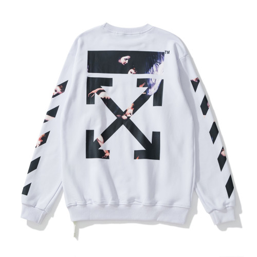 Off-White angel hoodie white