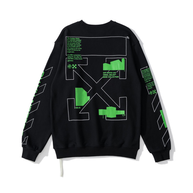 Off-White 835 doodle arrow hoodie black