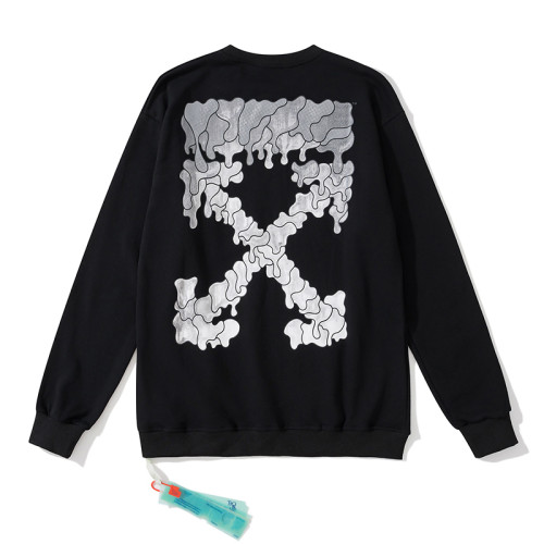 Off-White dissolve arrow  hoodie black