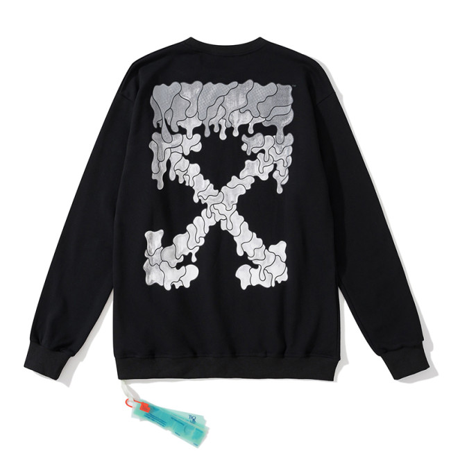 Off-White dissolve arrow  hoodie black