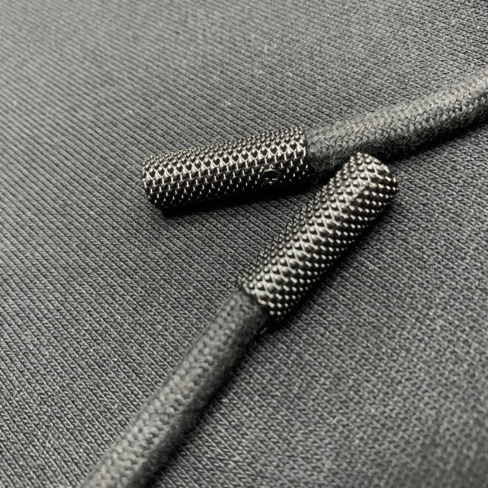 Off-White black palm print hooded sweater