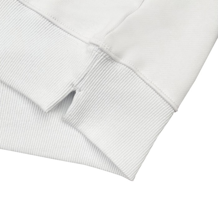 Off-White bamboo arrow print hoodie white