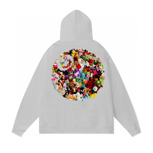 STUSSY 8 BALL HOODIE GREY