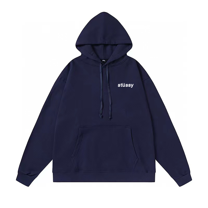 STUSSY POPSICLE PRINT HOODIE NAVY