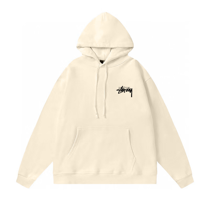 STUSSY DAYDREAM PRINT HOODIE CREAM